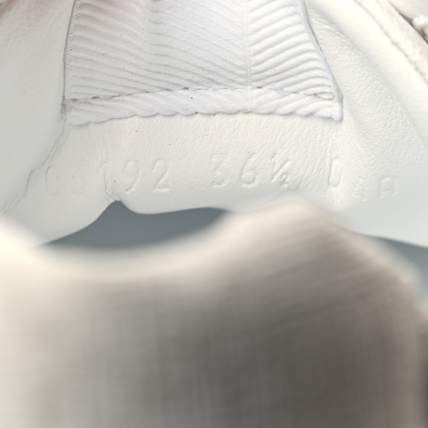 GG Supreme Monogram Womens Rhyton Sneakers 36.5 White