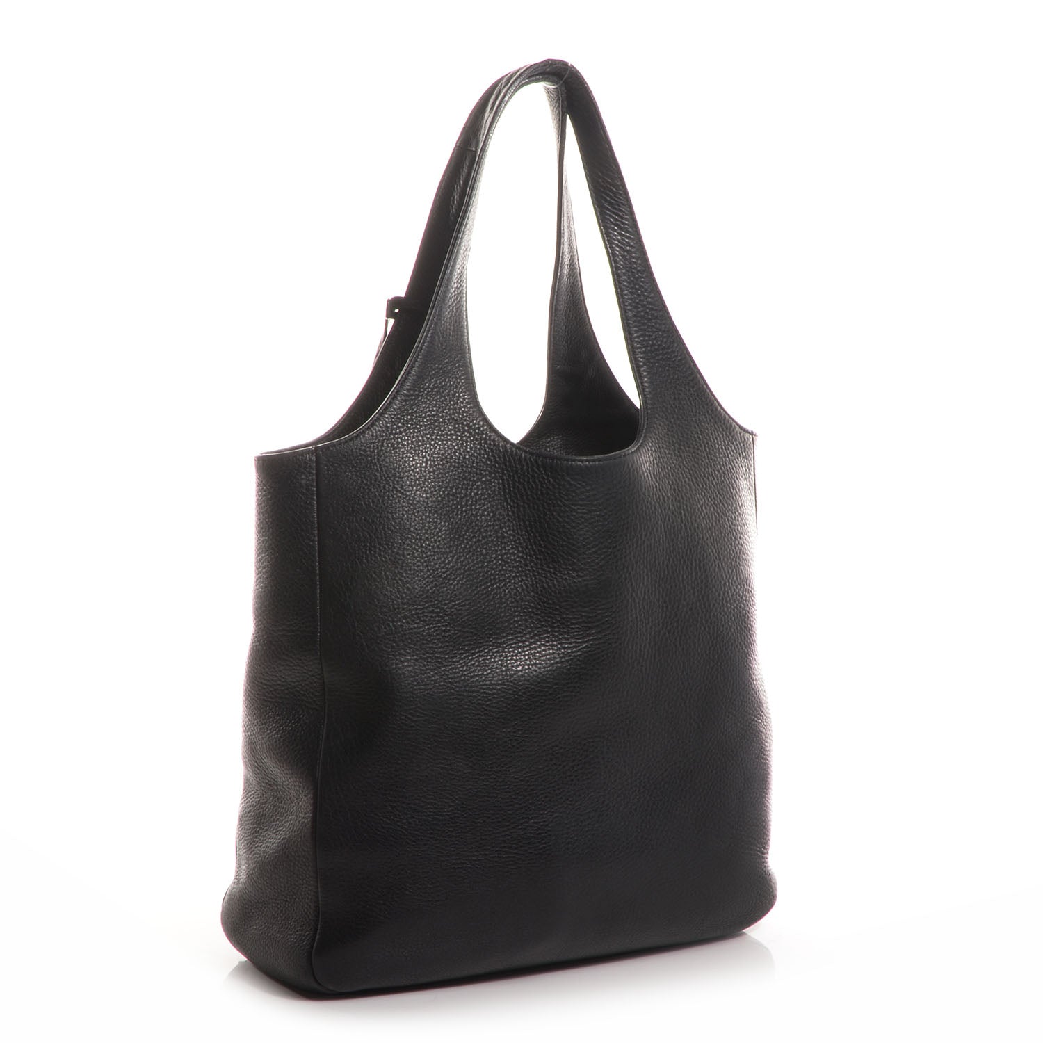 Burberry Brit Studded Calfskin Shopper Medium Black 3 of 12
