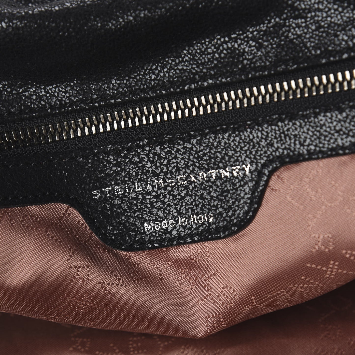 Shaggy Deer Small Falabella Tote Black