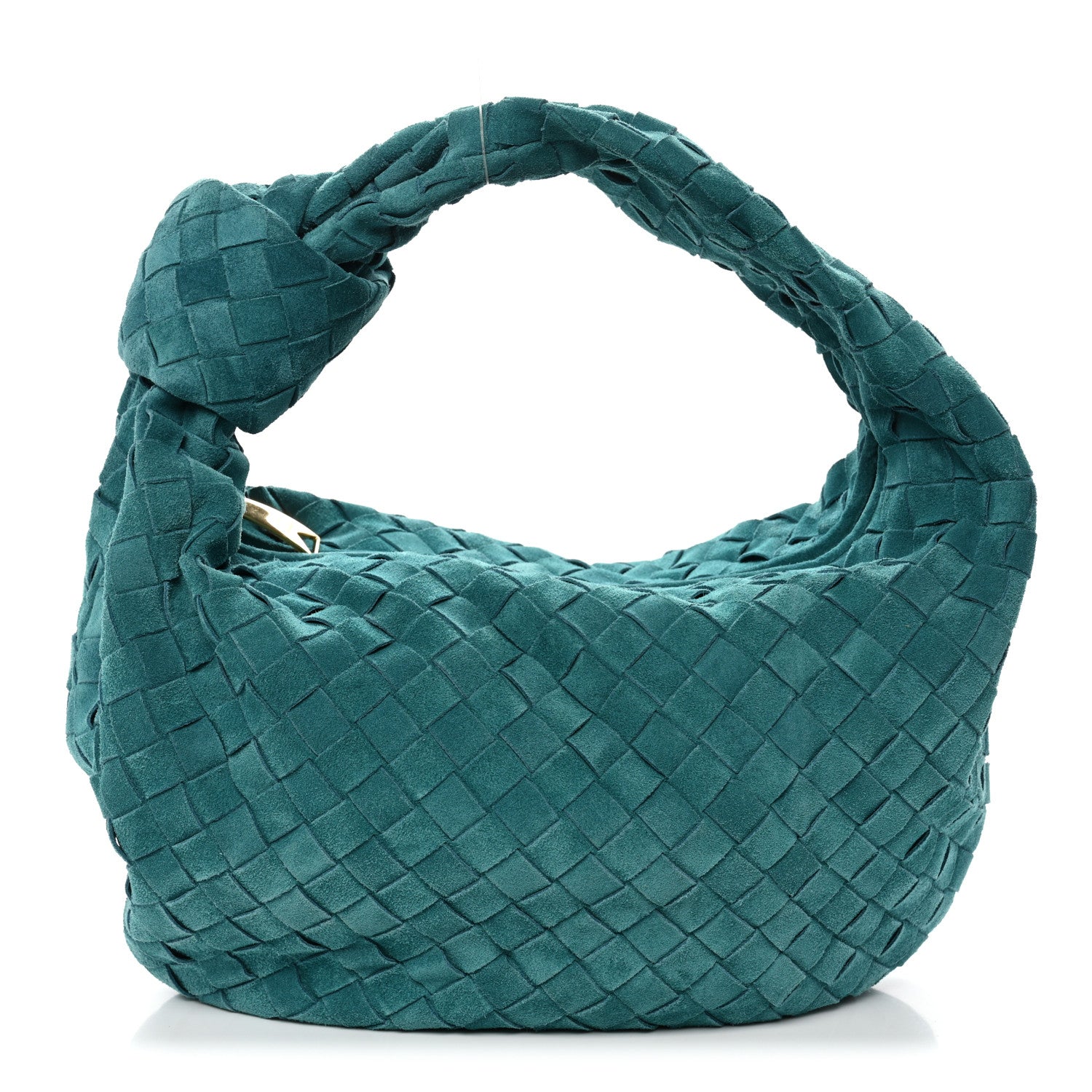 Bottega Veneta Suede Calfskin Intrecciato Teen Jodie Hobo Scuba 1 of 10