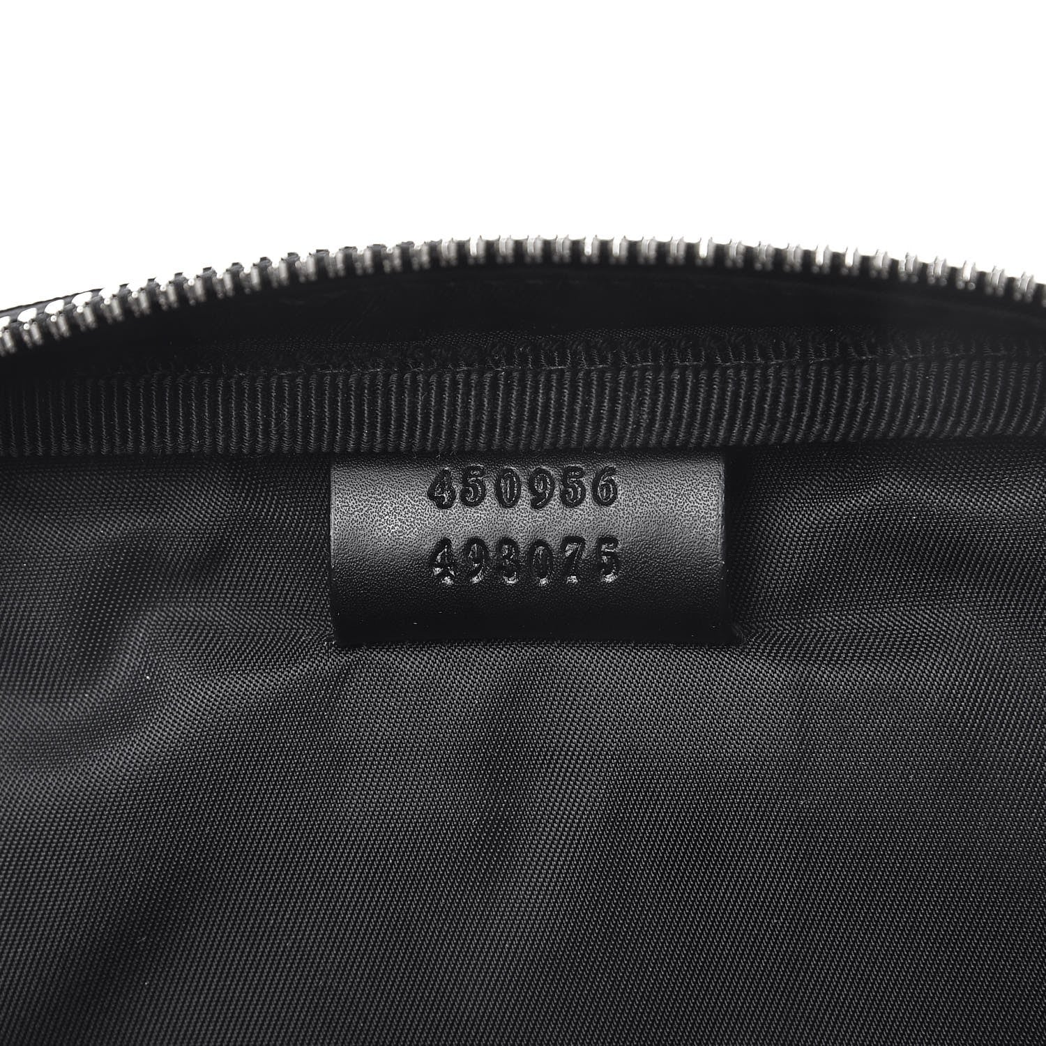 Gucci GG Supreme Monogram Web Belt Bag Black 7 of 8