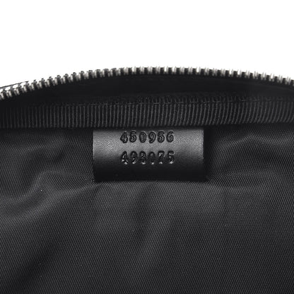 Gucci GG Supreme Monogram Web Belt Bag Black 7 of 8