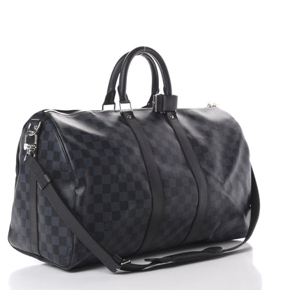 Louis Vuitton Damier Cobalt Keepall Bandouliere 45 2 of 10