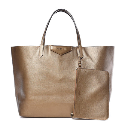 Givenchy Metallic Goatskin Large Antigona Tote Gold 1 of 13