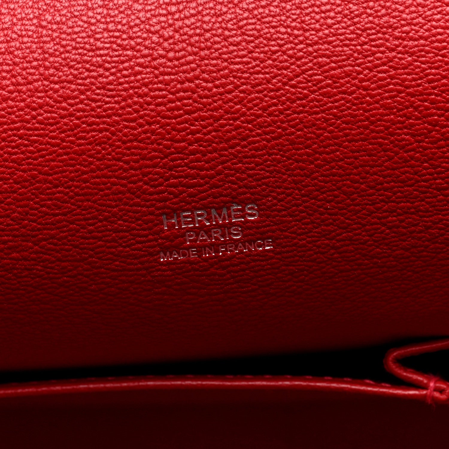 Hermes Taurillon Clemence Jypsiere 31 Rouge Casaque 6 of 10