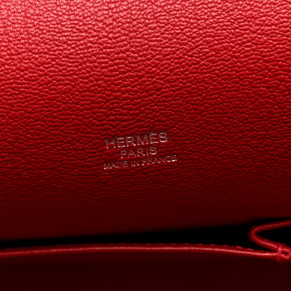 Hermes Taurillon Clemence Jypsiere 31 Rouge Casaque 6 of 10
