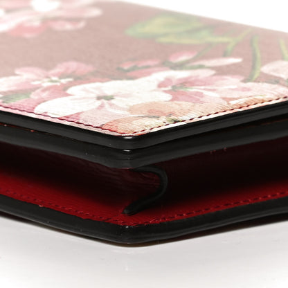 Gucci Calfskin Blooms Print Chain Wallet Romantic Cherry Multicolor 9 of 9