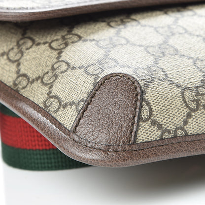 Gucci GG Supreme Monogram Neo Vintage Web Belt Bag Brown 9 of 11