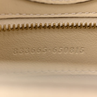 Gucci Arabella Calfskin Horsebit 73 Mini Bucket Bag White 7 of 12