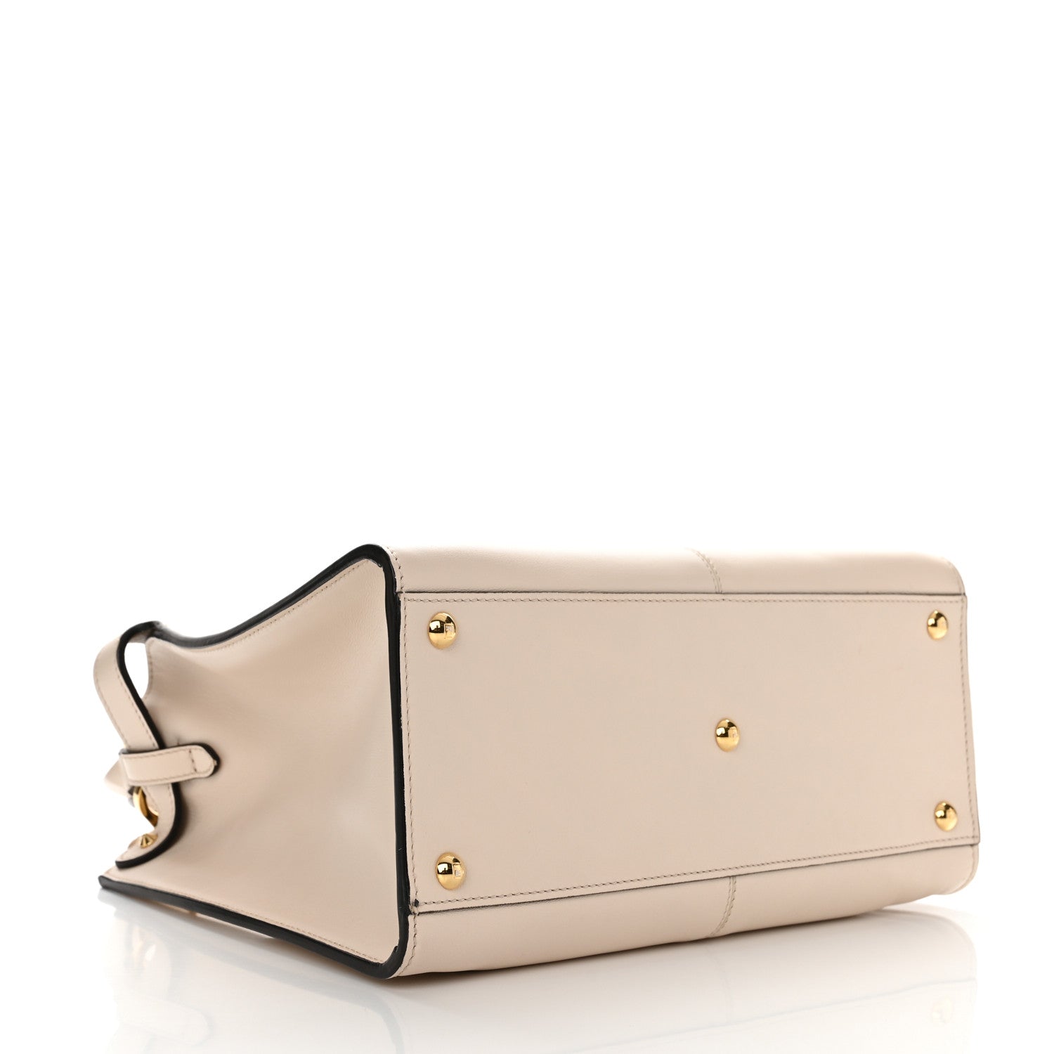 Fendi Vitello Seta Century Medium Peekaboo X-Lite Camelia Barolo 4 of 11