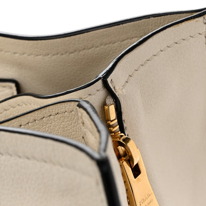 Prada Glace Calfskin Tote White 14 of 15