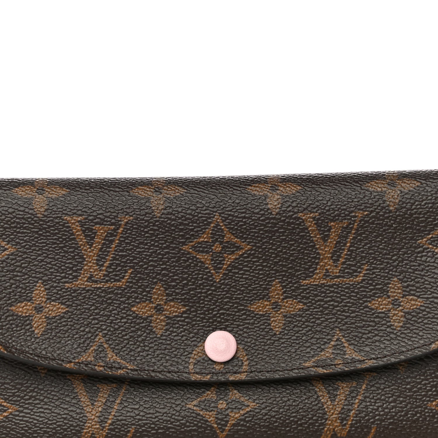 Louis Vuitton Monogram Emilie Wallet Rose Ballerine 7 of 10