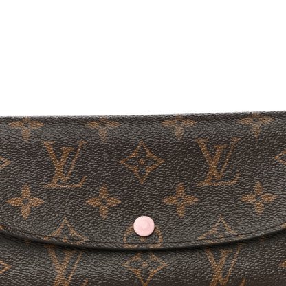 Louis Vuitton Monogram Emilie Wallet Rose Ballerine 7 of 10