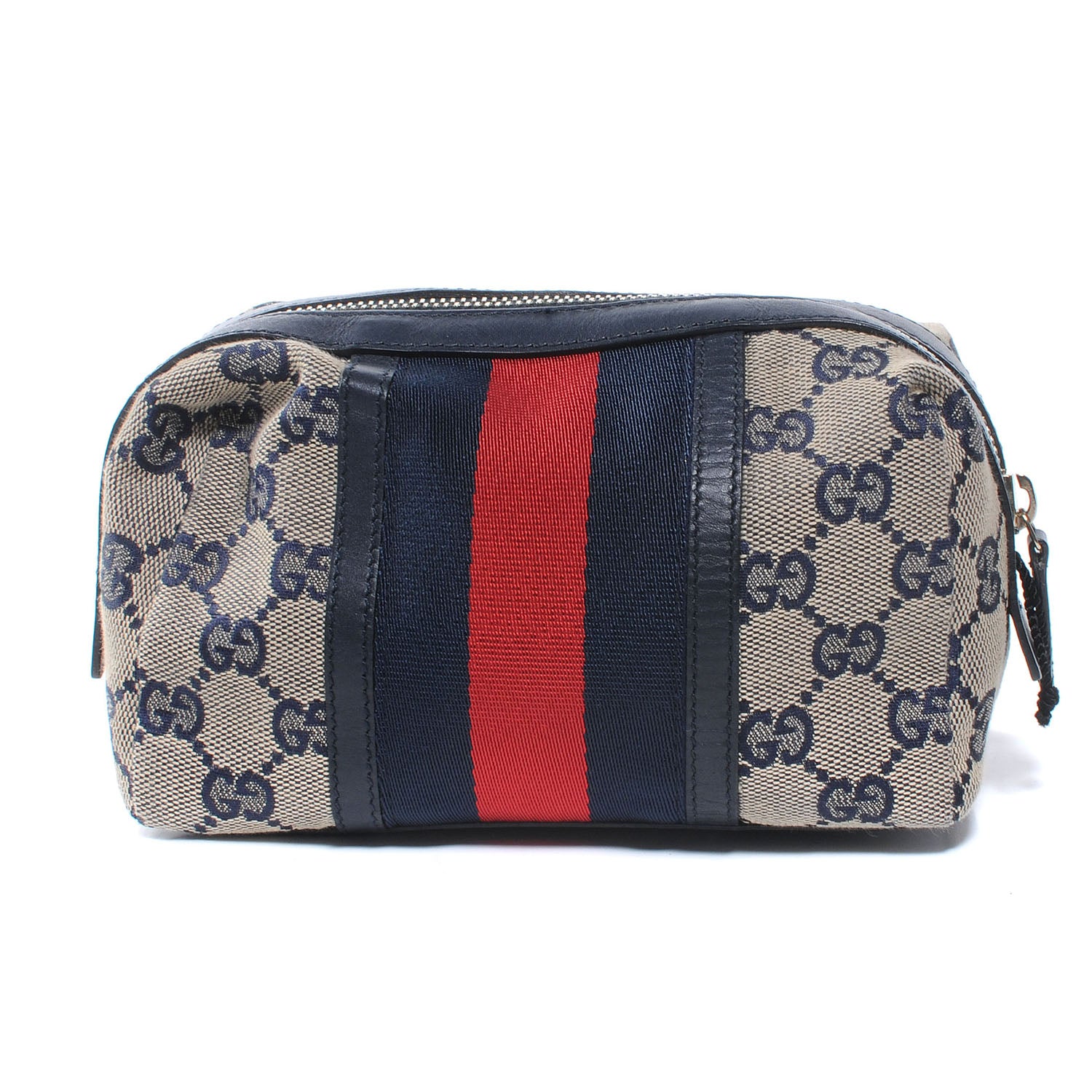 Gucci Monogram Web Small Cosmetic Case 1 of 7