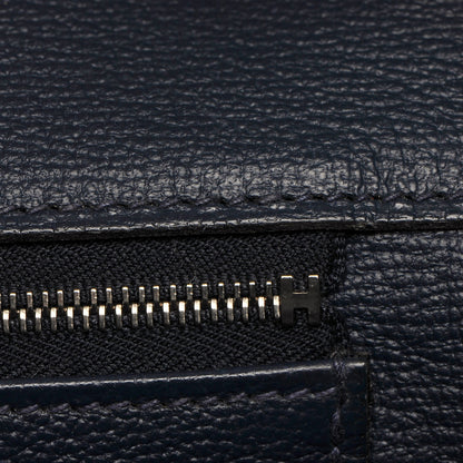 Hermes Taurillon Clemence Birkin 35 Bleu Abysse 23 of 27