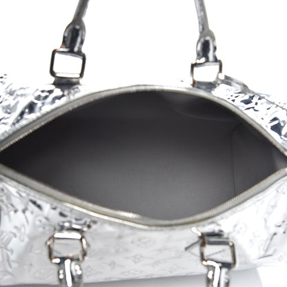 Louis Vuitton Monogram Miroir Speedy 30 Silver 5 of 13