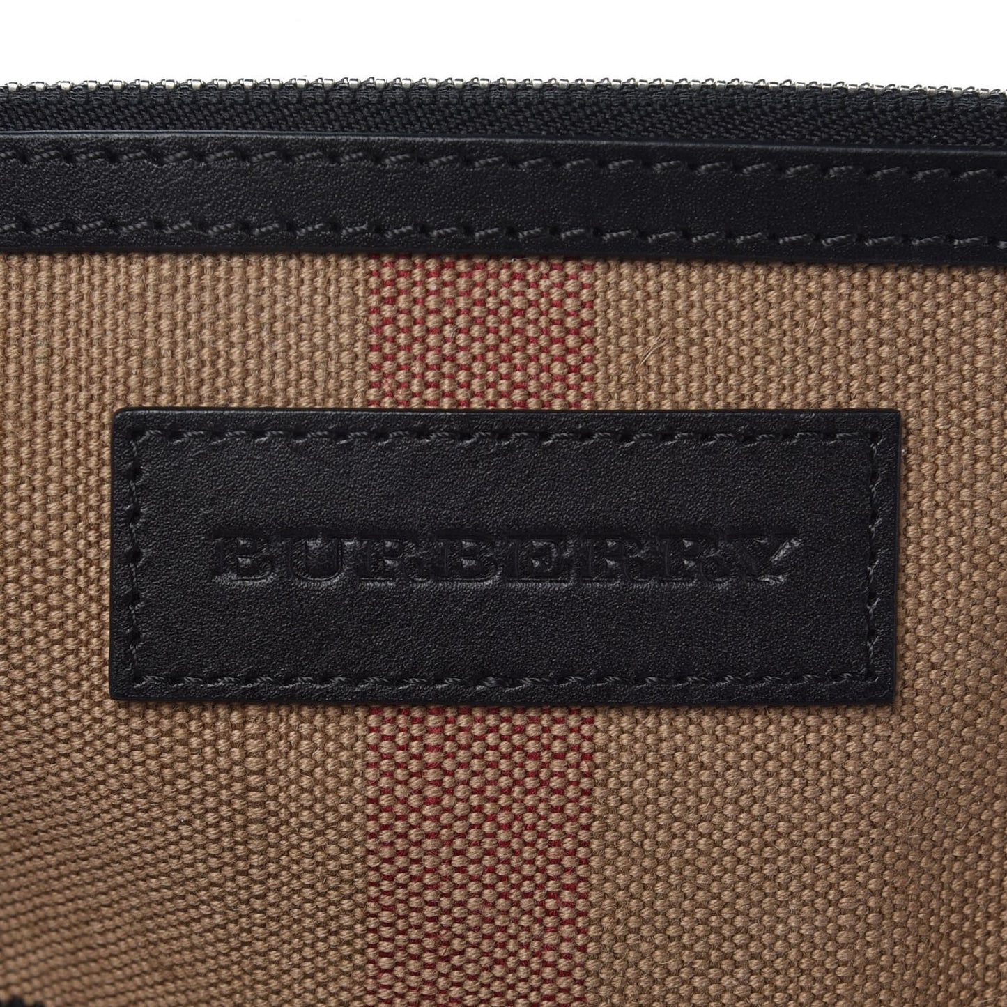 Canvas Mega Check Mini Ashby Tassel Crossbody Black