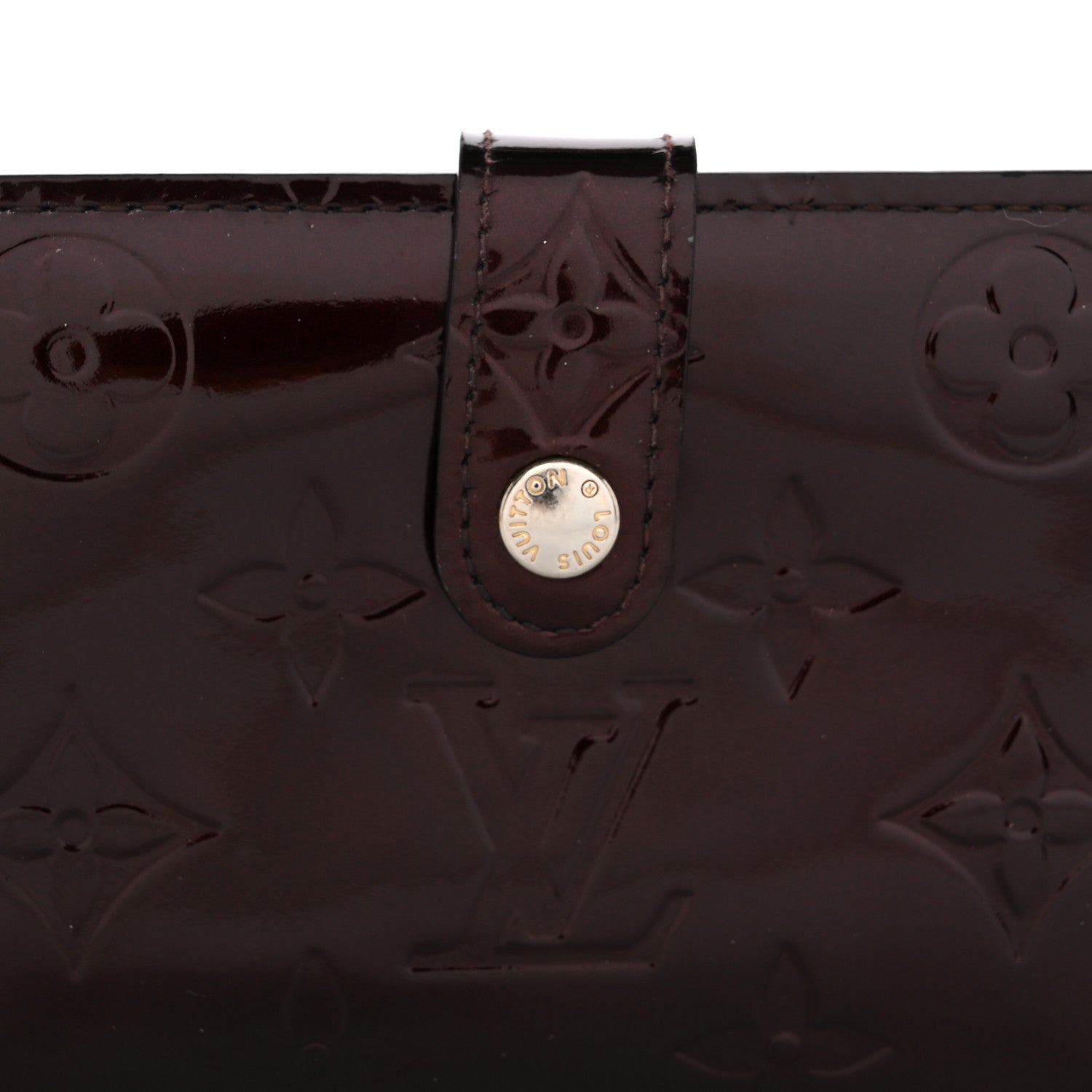 Louis Vuitton Vernis French Purse Wallet Amarante 11 of 13
