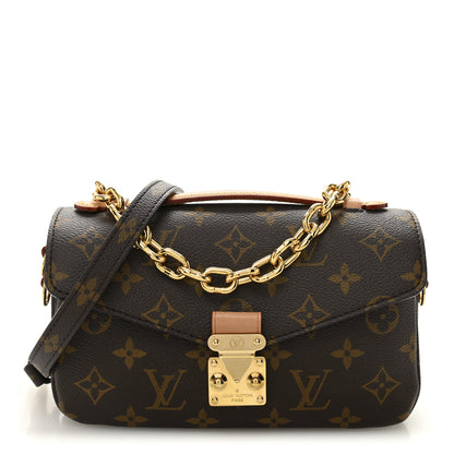 Louis Vuitton Monogram Pochette Metis East West 1 of 9
