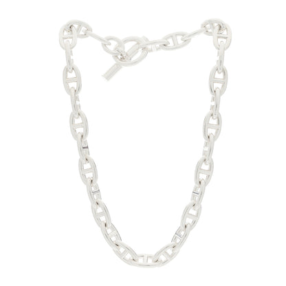 Hermes Sterling Silver Chaine D'Ancre Necklace PM 2 of 5