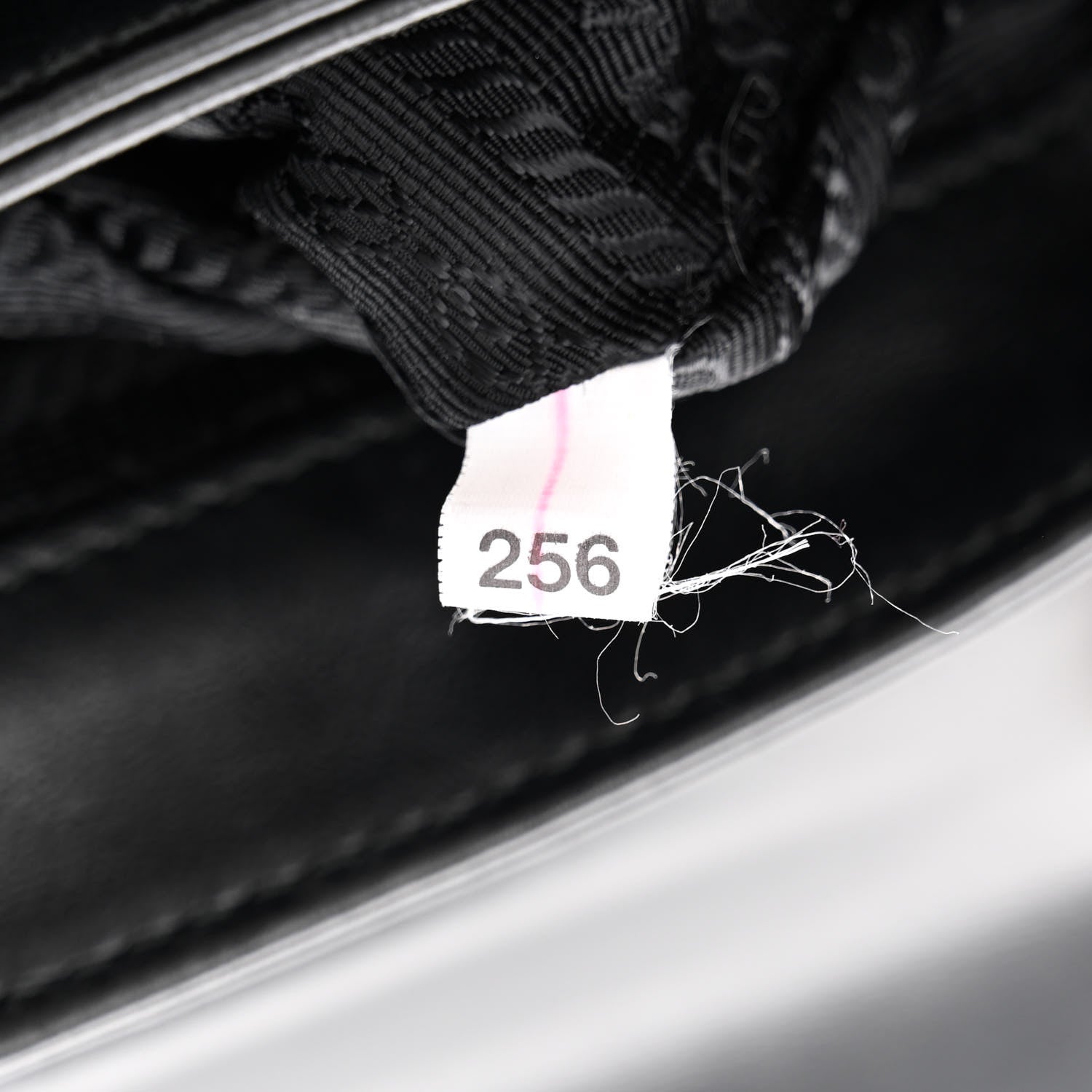 Prada Saffiano Chain Shoulder Bag Black 7 of 12