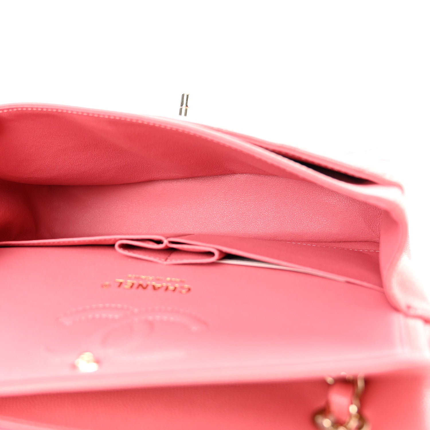 Chanel Caviar Quilted Small Double Flap Pink 4 of 10