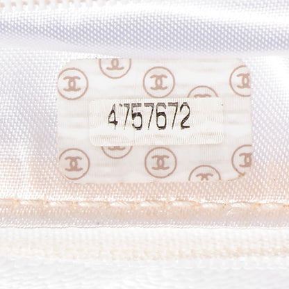 Chanel Caviar Quilted Shoulder Flap Bag White 9 of 9