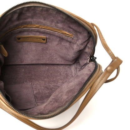Bottega Veneta Nappa Intrecciato Nodini Crossbody Messenger Chene 5 of 11