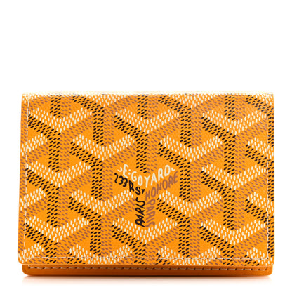 Goyard Goyardine Business Card Holder Yellow 1 of 8