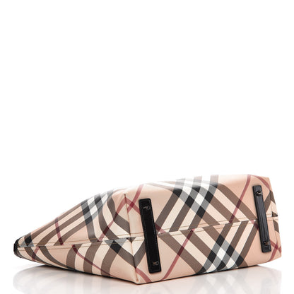 Burberry Nova Check Large Nickie Tote Black 5 of 10