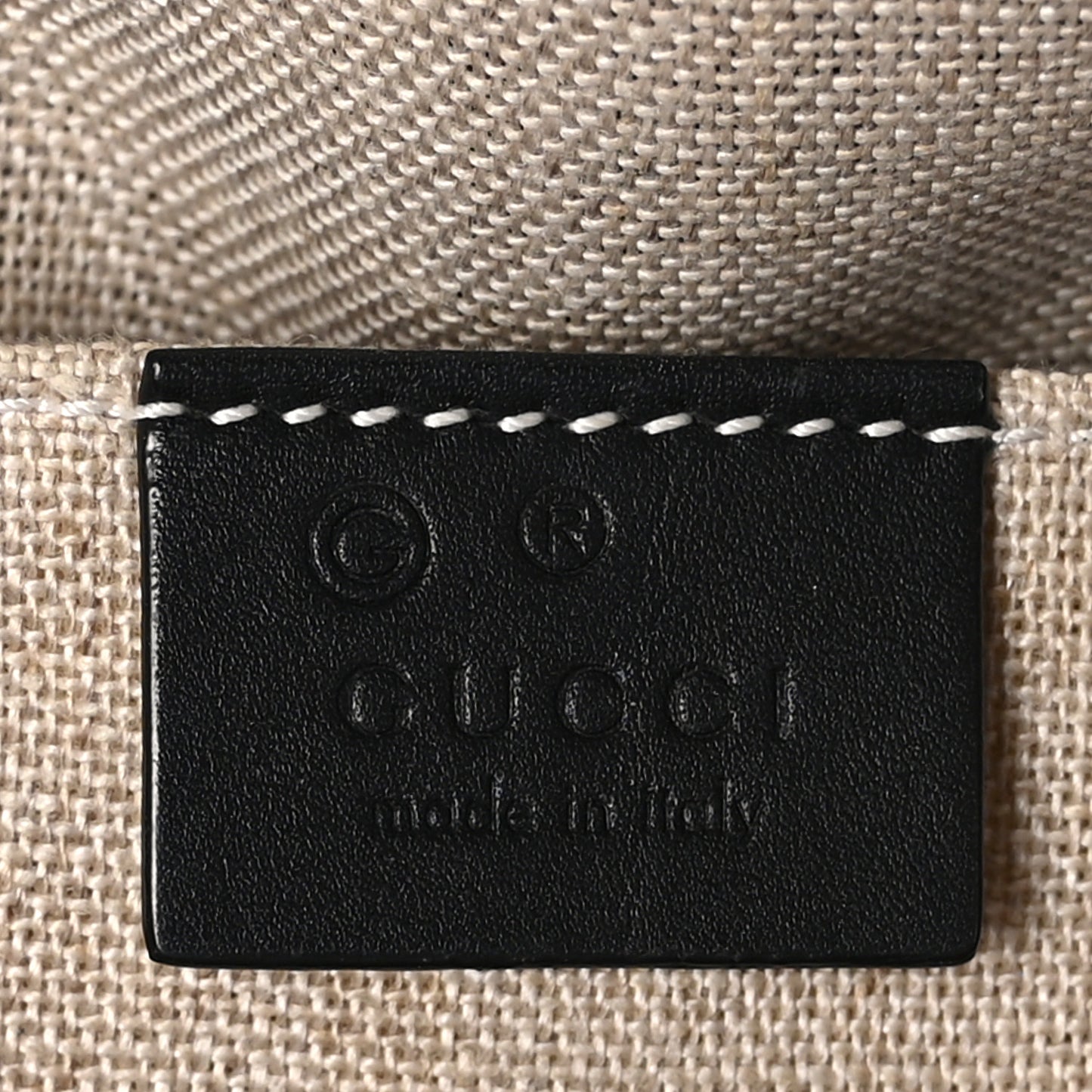 Microguccissima Mini Dome Bag Black