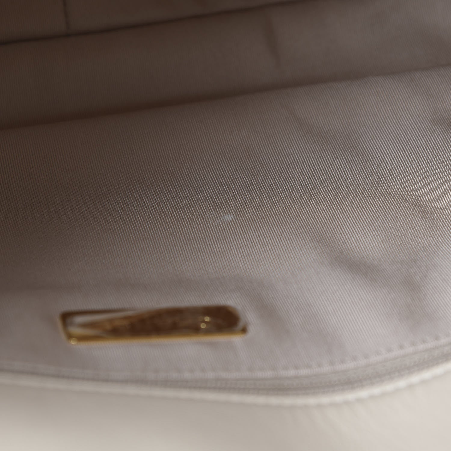 Chanel Goatskin Quilted Maxi 19 Flap Beige 9 of 12