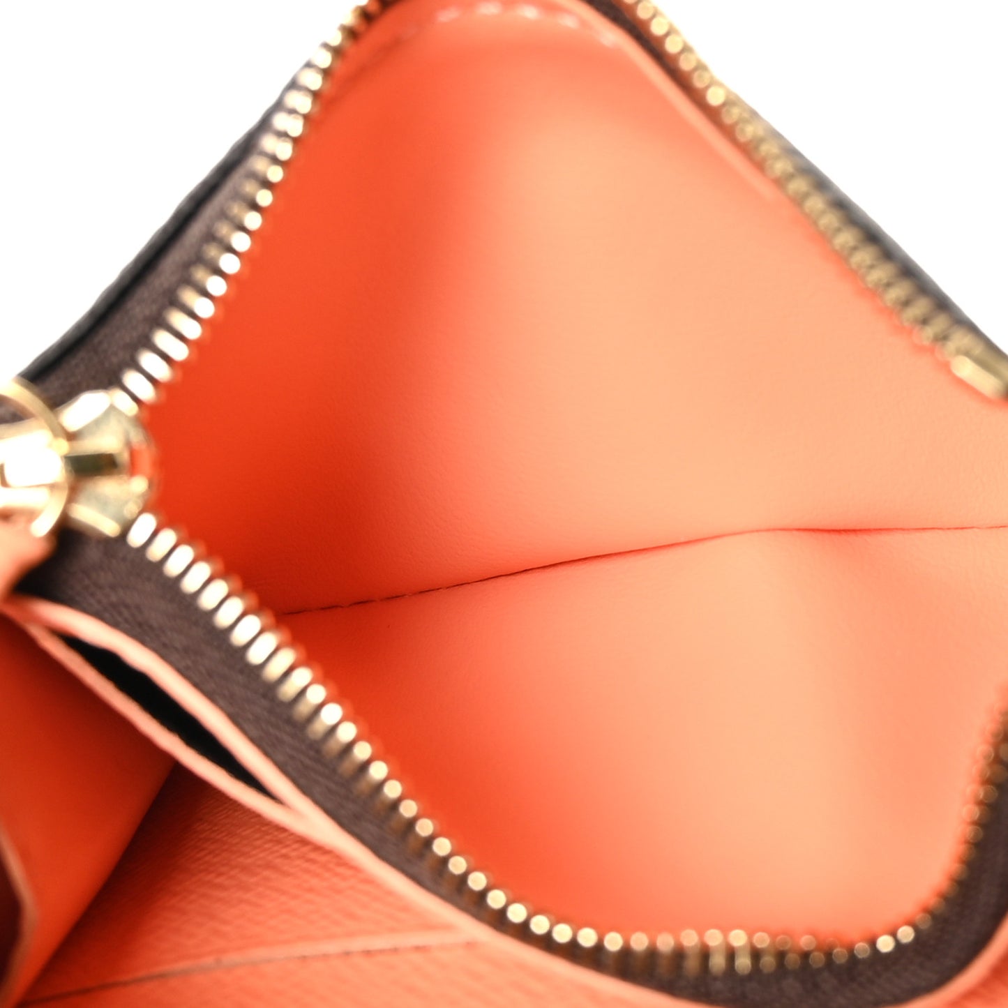 Monogram Rosalie Coin Purse Apricot