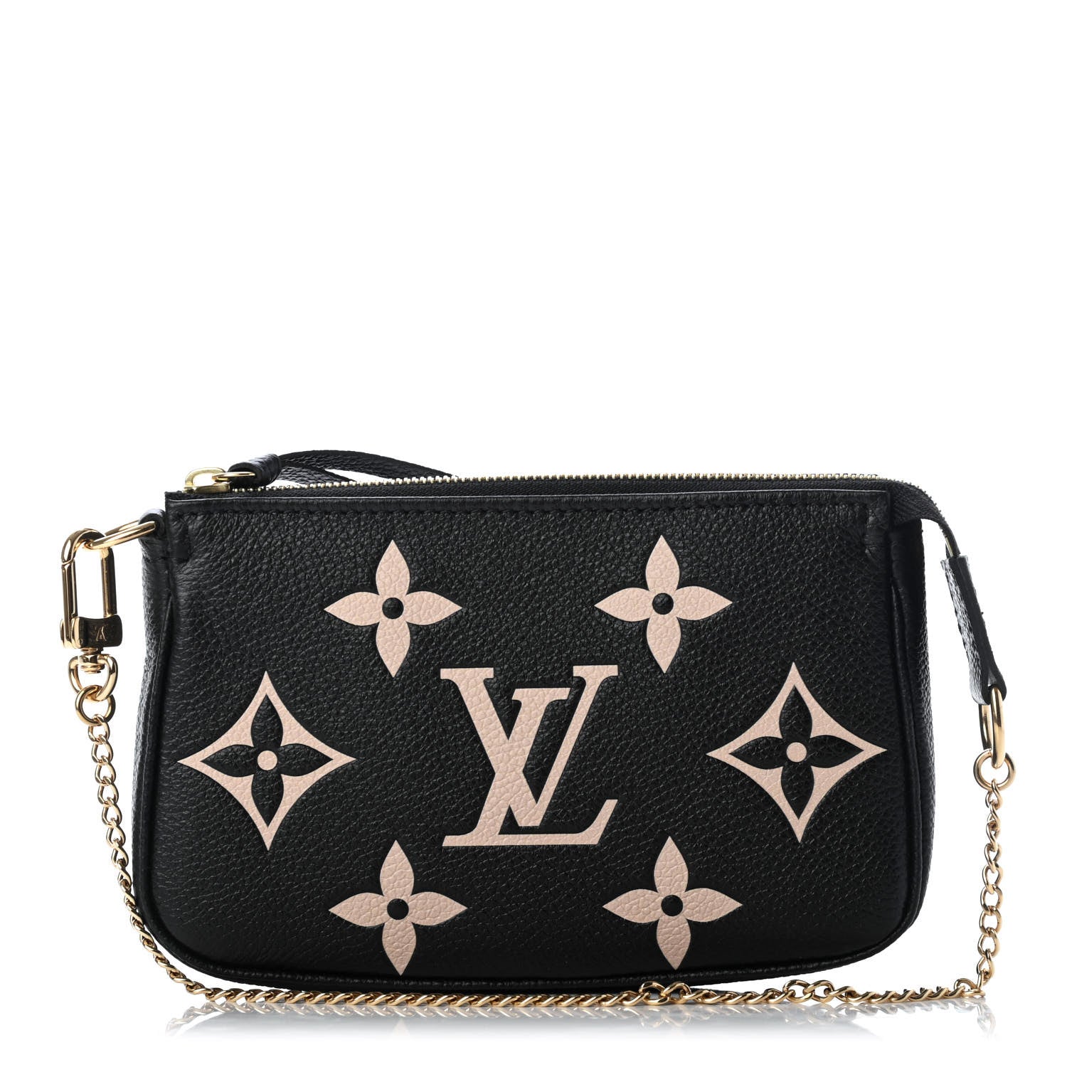 Louis Vuitton Empreinte Monogram Giant Mini Pochette Accessories Black 1 of 6
