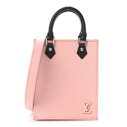 Louis Vuitton Epi Petit Sac Plat Rose Ballerine 1 of 9