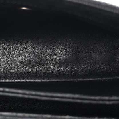 Chanel Caviar Lizard Embossed Quilted Mini Coco Handle Flap Black 5 of 11