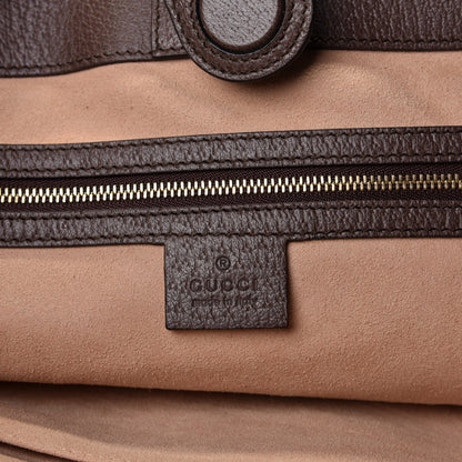 Gucci GG Supreme Monogram Medium Ophidia Shopping Tote Brown 3 of 5