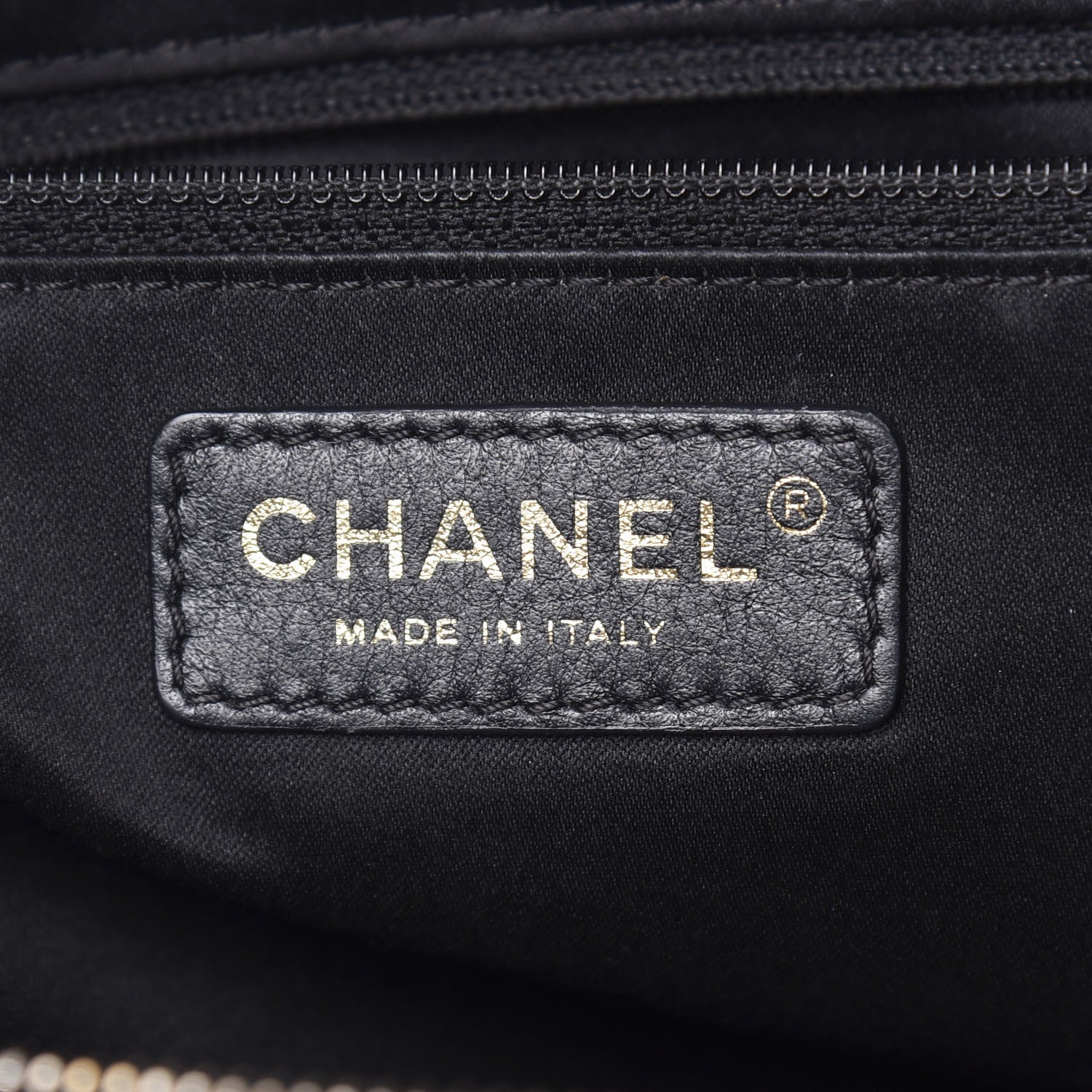 Chanel Lambskin Quilted Large Tote Black 6 of 11