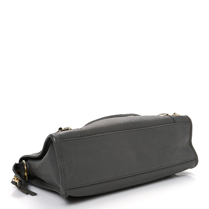 Balenciaga Chevre Gold Metallic Edge Hardware S City Gris Acier 5 of 13