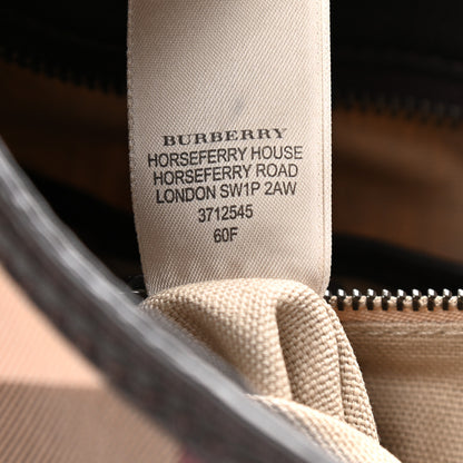 Burberry Nova Check Mega Stud Medium Alverton Hobo Chocolate 7 of 18