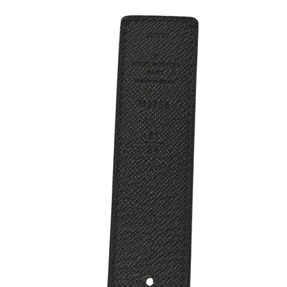 Louis Vuitton Calfskin Monogram 30mm LV Initiales Reversible Belt 85 34 Black 4 of 8
