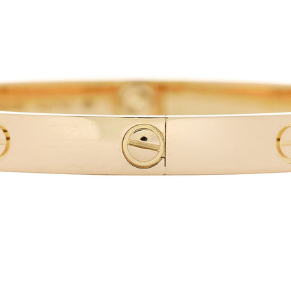 Cartier 18K Yellow Gold LOVE Bracelet 19 4 of 9