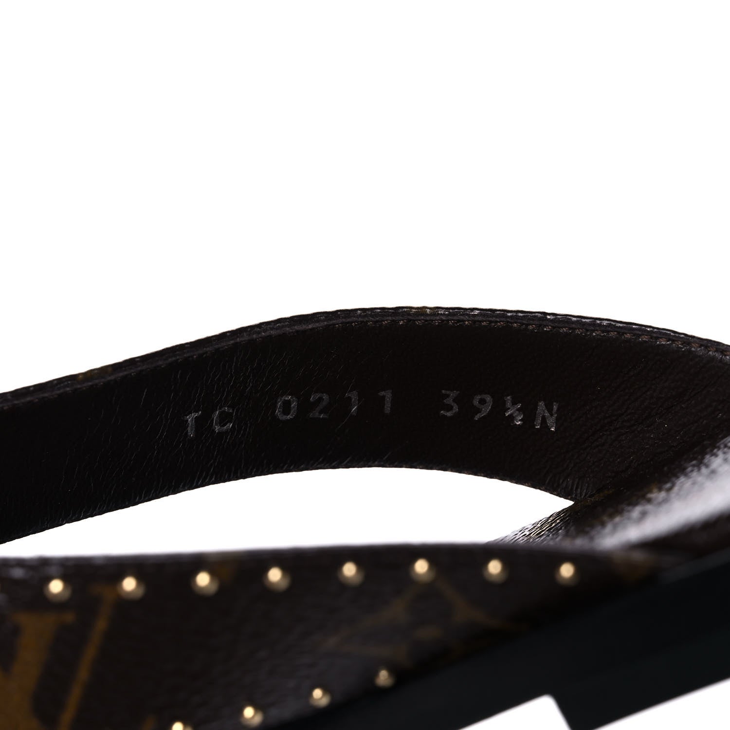 Louis Vuitton Monogram Sunny Flat Thong Sandals 39.5 Black 7 of 7