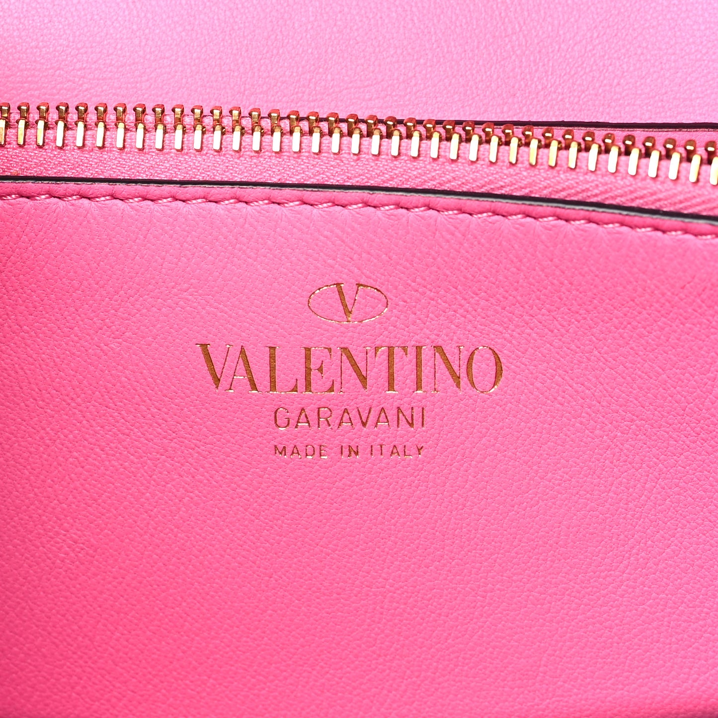 Nappa Stud Sign Shoulder Bag Feminine Pink