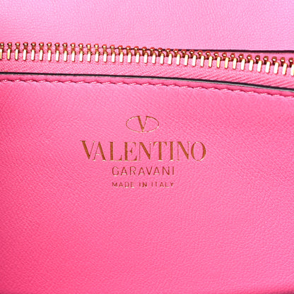 Valentino Garavani Nappa Stud Sign Shoulder Bag Feminine Pink 6 of 9