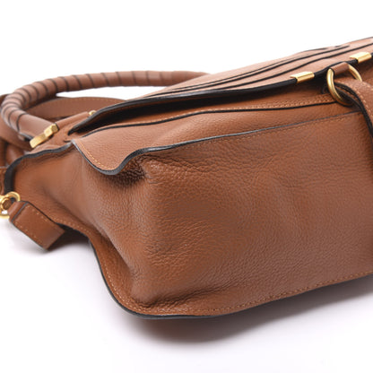 Chloe Calfskin Medium Marcie Satchel Tan 5 of 9