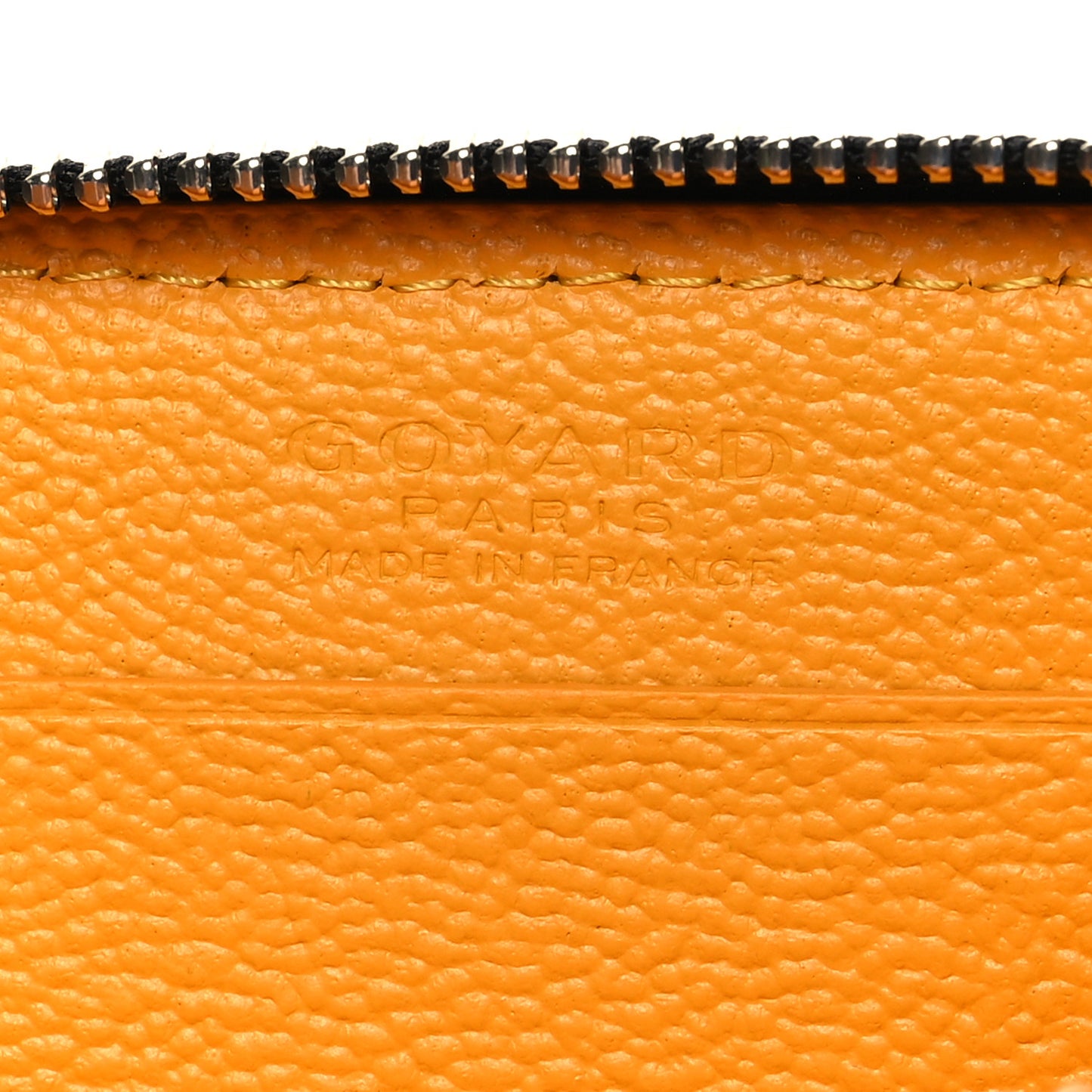 Goyardine Matignon PM Wallet Black Gold