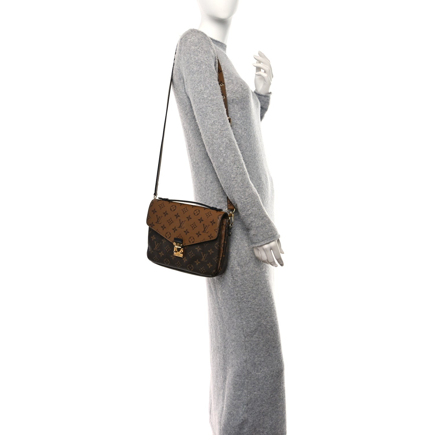 Louis Vuitton Reverse Monogram Pochette Metis 2 of 11