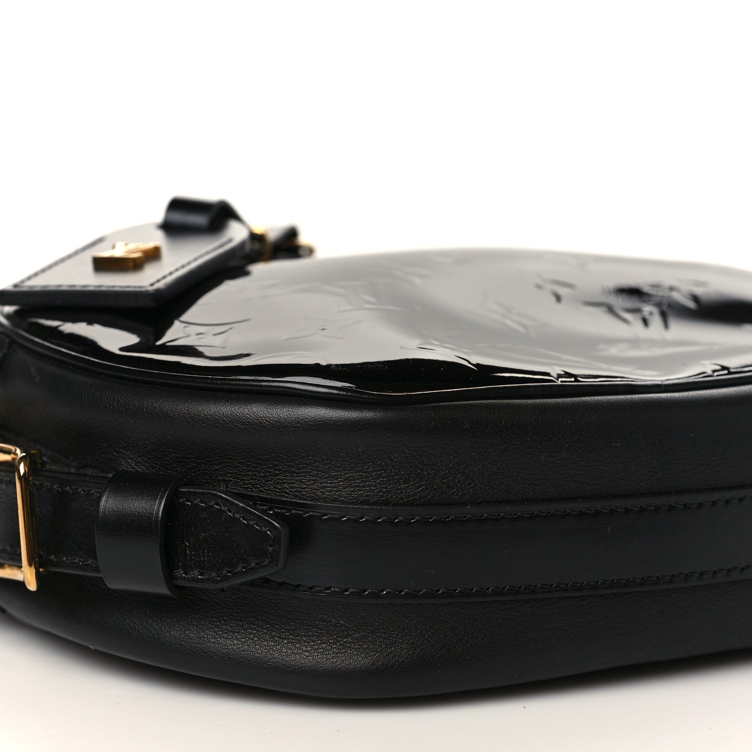 Louis Vuitton Vernis Boite Chapeau Souple MM Black 7 of 8