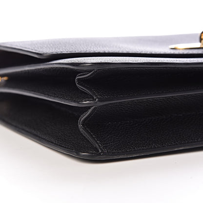 Mulberry Small Classic Grain Calfskin Large Darley Black 7 of 11